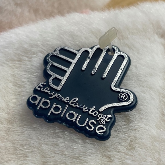 Vtg 1986 Applause Duck Rattle Plush White Duckie Felt Beak & Feet Stuffed Animal - Picture 5 of 7